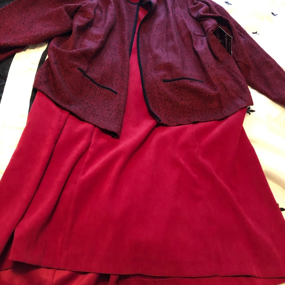 Red Fashion Bug dress New with tags size 26 $10